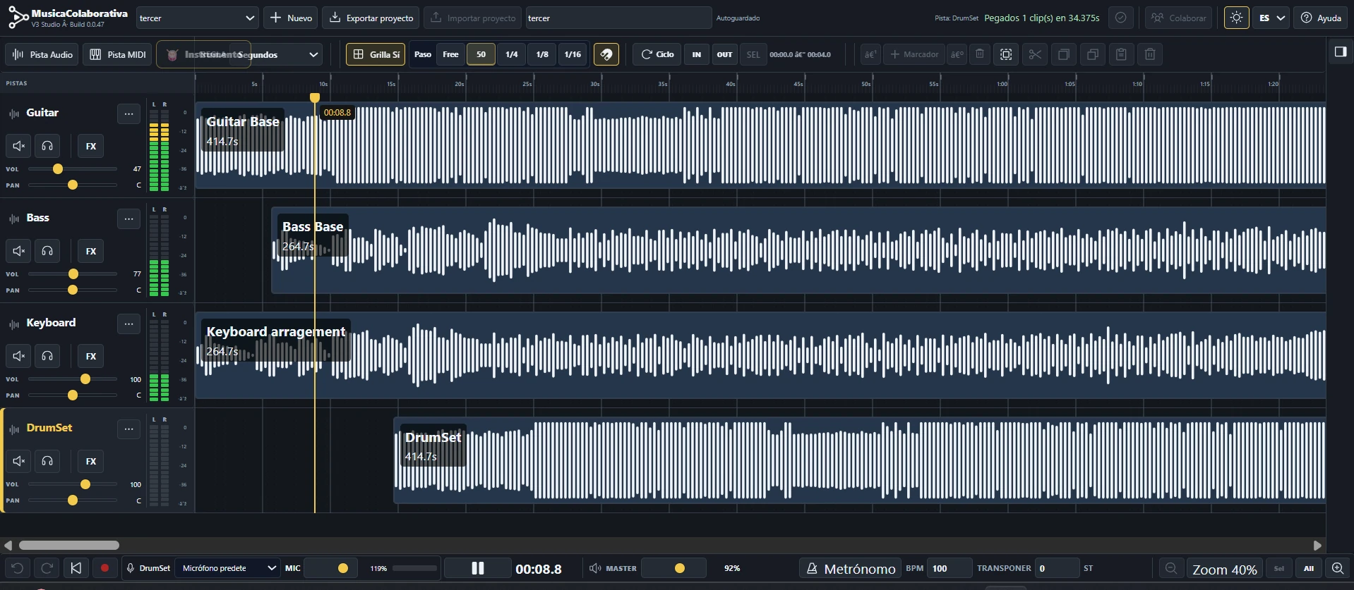 MusicaColaborativa Studio V3